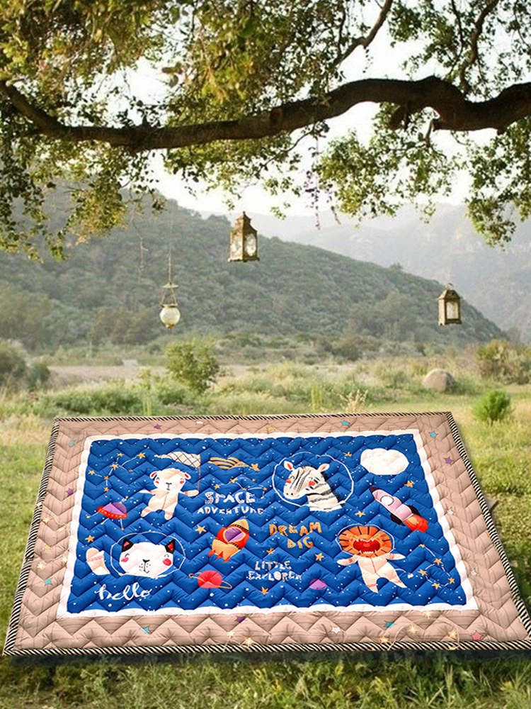 Baby Crawling Mat Cartoon Foldable Living Room Camping Picnic Mat Nordic Style Children's Anti-Fall Mat
Baby Crawling Mat Cartoon Foldable Living Room Camping Picnic Mat Nordic Style Children's Anti-Fall Mat