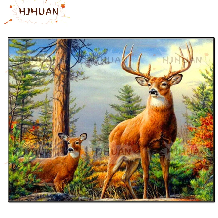 5D Forest landscape, deer diamond painting full round square drill cross stitch DIY diamond embroidery mosaic home decor gift
5D Forest landscape, deer diamond painting full round square drill cross stitch DIY diamond embroidery mosaic home decor gift