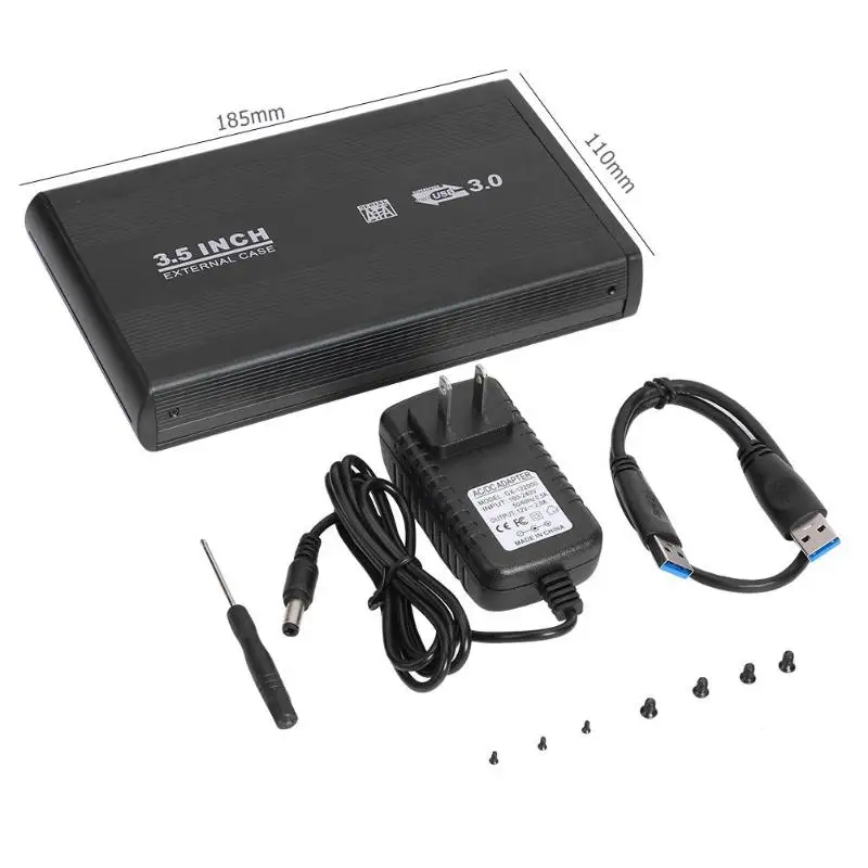 HDD Case USB 3.0 to SATA Port External HD Case SSD Hard Drive Enclosure 480Mbps USB 2.0 External Solid State Hard Disk Box
HDD Case USB 3.0 to SATA Port External HD Case SSD Hard Drive Enclosure 480Mbps USB 2.0 External Solid State Hard Disk Box