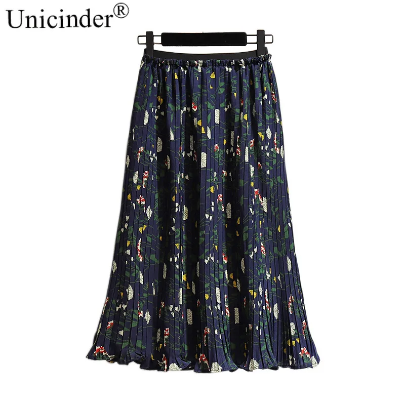 Unicinder 200 Pounds of Plus Size Women's021 Spring New Shredded Flower Skirt Loose-fitting Chiffon Pleated Skirt 
Unicinder 200 Pounds of Plus Size Women's021 Spring New Shredded Flower Skirt Loose-fitting Chiffon Pleated Skirt
