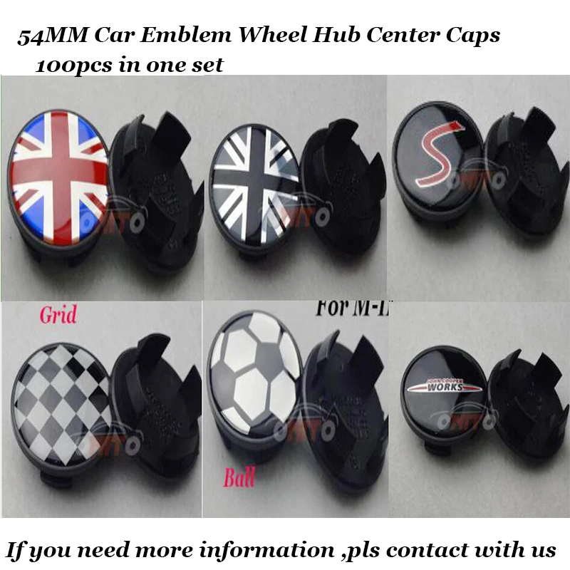 100pcs/lot 54mm Car Logo Badge Emblem Rims Wheel HUB Center Caps Covers For R50 R52 R55 R56 R57 R58 R59 R60 R61 F55 F56
100pcs/lot 54mm Car Logo Badge Emblem Rims Wheel HUB Center Caps Covers For R50 R52 R55 R56 R57 R58 R59 R60 R61 F55 F56