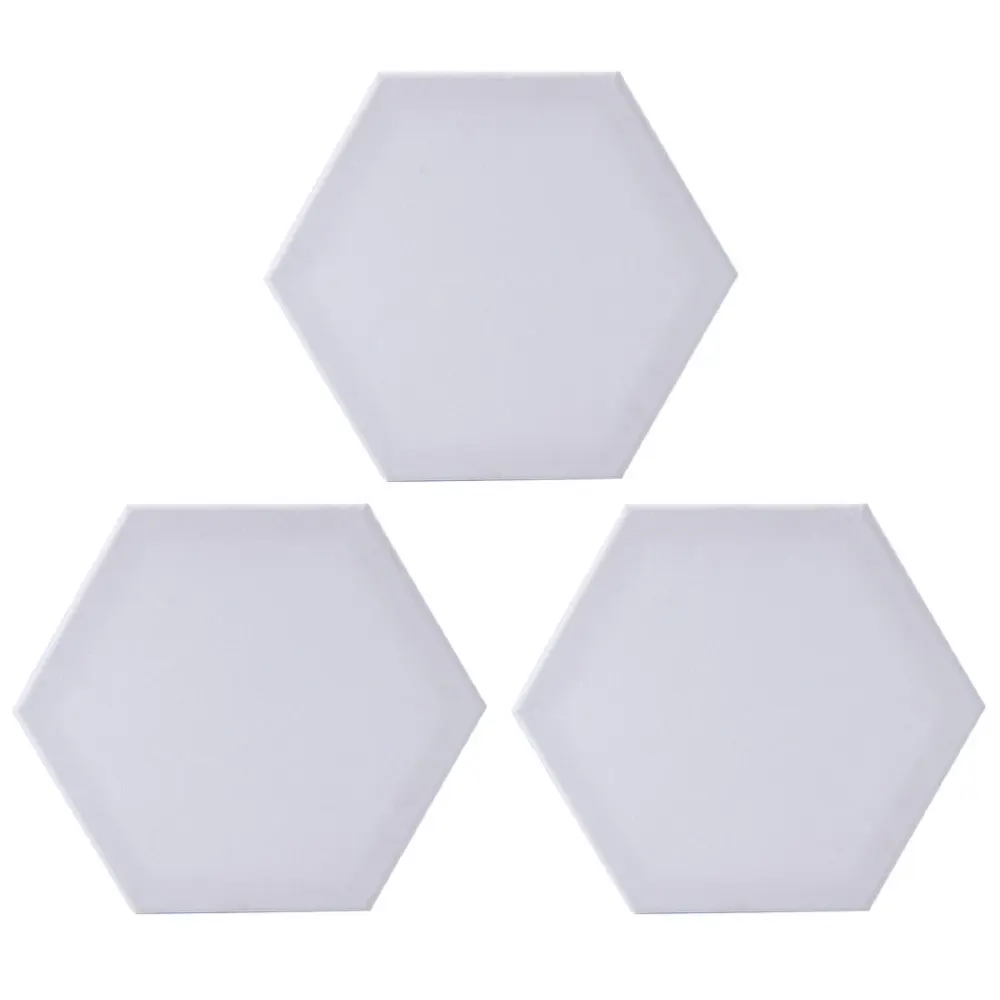 3 Pcs Hexagon Cotton Drawing Board Thicken Art Painting Board Artist Canvas Board Oil Paint Canvas Sketchpad (White, 12.5cm Side
3 Pcs Hexagon Cotton Drawing Board Thicken Art Painting Board Artist Canvas Board Oil Paint Canvas Sketchpad (White, 12.5cm Side