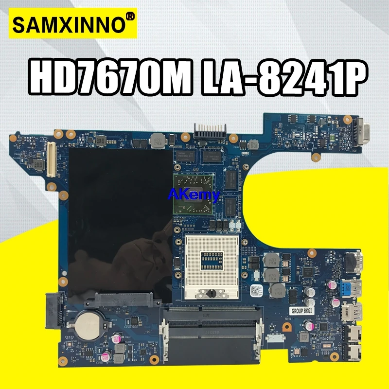 QCL00 LA-8241P материнская плата CN-06D5DG 06D5DG 6D5DG для For DELL Inspiron 15R 5520 7520 ноутбука HD7670M |
