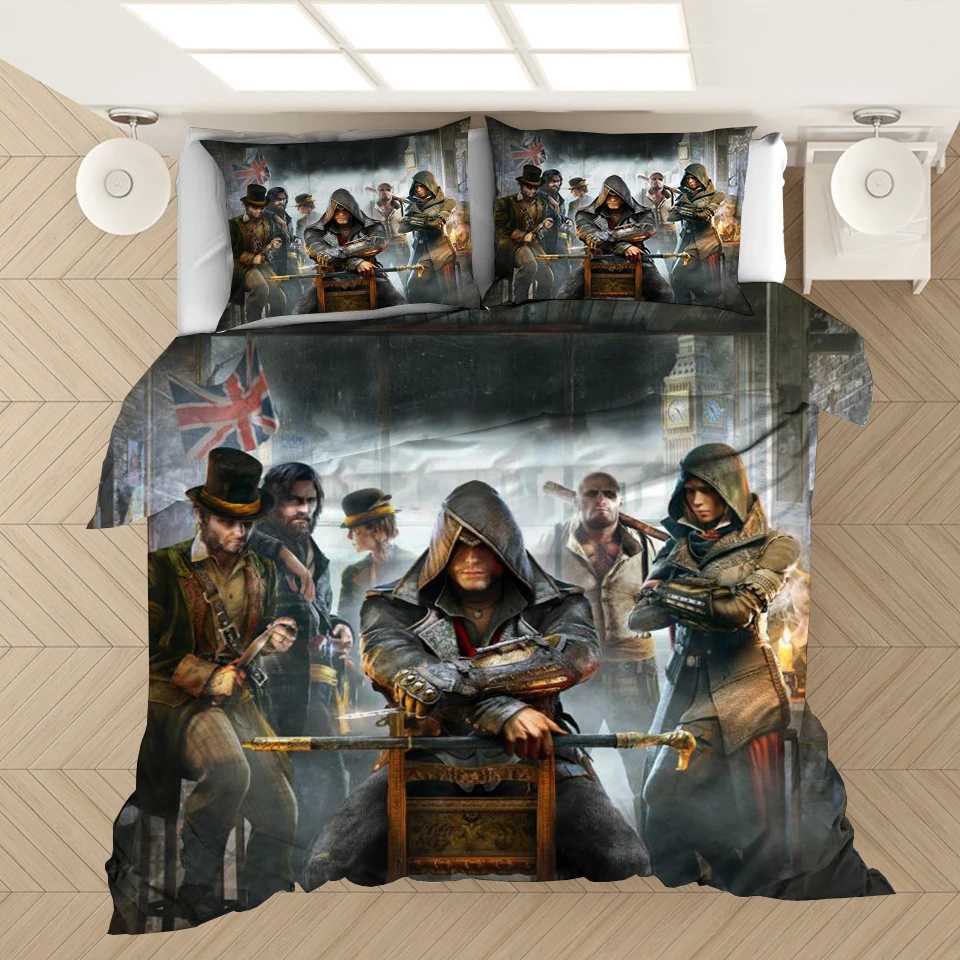 Game Assassin's Creed 3D Printed Bedding Set Duvet Covers Pillowcases Comforter Bedding Set Bedclothes Bed Linen(NO Sheet)
Game Assassin's Creed 3D Printed Bedding Set Duvet Covers Pillowcases Comforter Bedding Set Bedclothes Bed Linen(NO Sheet)