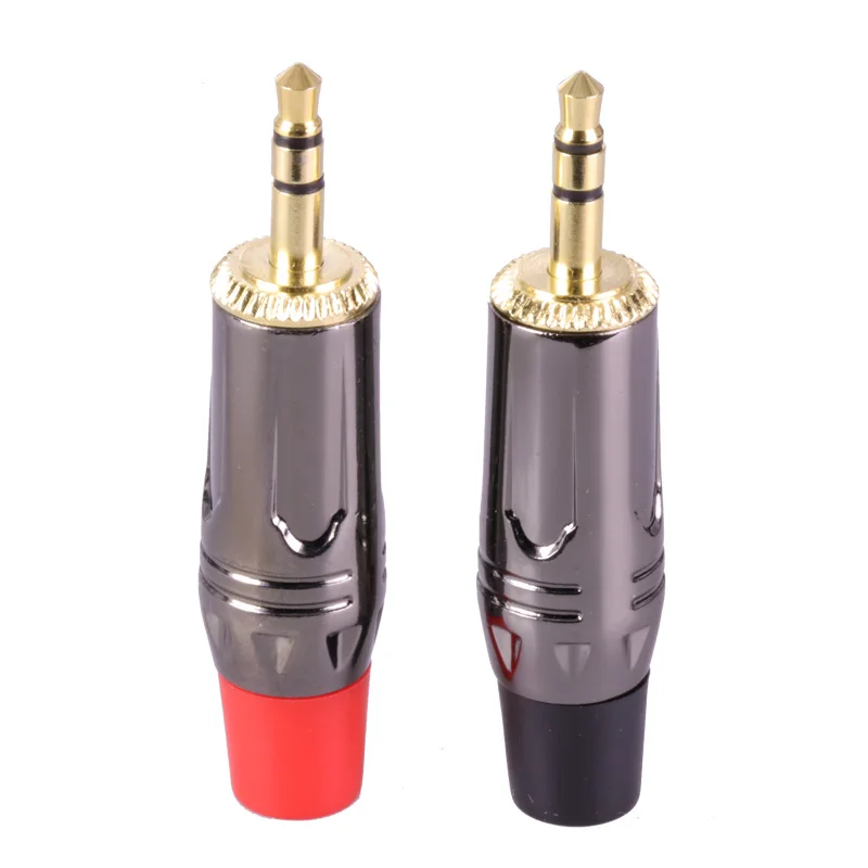 100pcs/lot Jack 3.5mm 3 Pole Stereo Male Plug Audio Connector 24K Gold Plated Headphone 3.5mm Plug Wire Connectors
100pcs/lot Jack 3.5mm 3 Pole Stereo Male Plug Audio Connector 24K Gold Plated Headphone 3.5mm Plug Wire Connectors