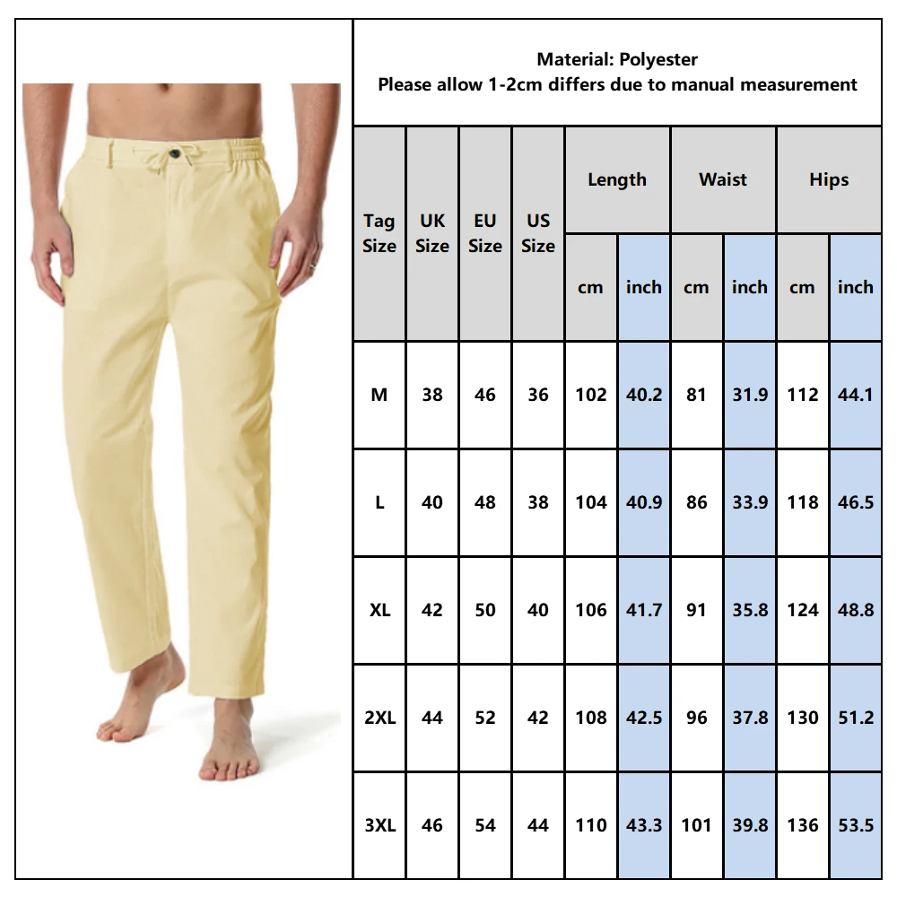 Sales Men Solid Color Elastic Waist Long Pant Casual Straight Pants Fashion Full Length Trousers Homme Breathable Clothing D30
Sales Men Solid Color Elastic Waist Long Pant Casual Straight Pants Fashion Full Length Trousers Homme Breathable Clothing D30
