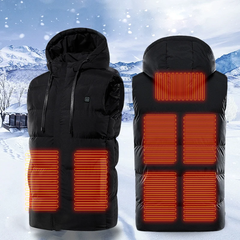New Heated Vest Jacket Fashion Men Women Coat Clothes Intelligent Electric Usb Heating Thermal Warm Winter Heated Hunt Parkas
New Heated Vest Jacket Fashion Men Women Coat Clothes Intelligent Electric Usb Heating Thermal Warm Winter Heated Hunt Parkas