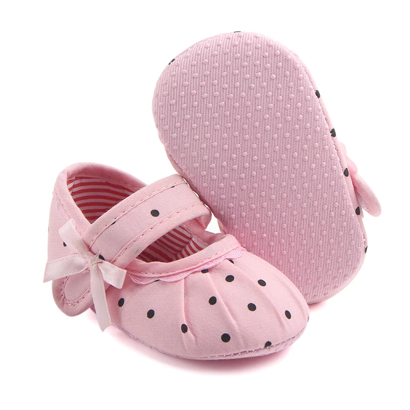 New Cute Polka Dot Toddler Infant Newborn Baby Girl Bow Flower Shoes Crib Princess Shoes for 0-18 Months Baby Anti-slip shoes P
New Cute Polka Dot Toddler Infant Newborn Baby Girl Bow Flower Shoes Crib Princess Shoes for 0-18 Months Baby Anti-slip shoes P