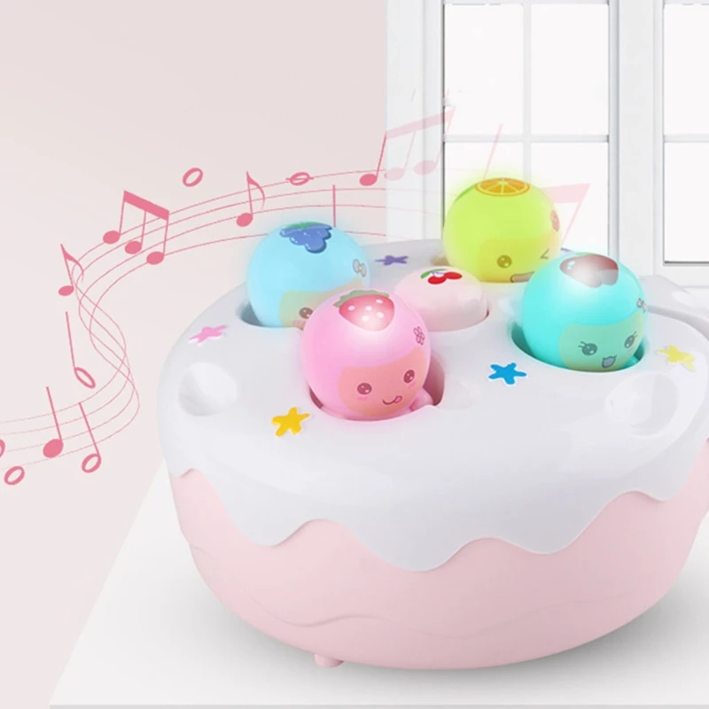 T8ND 1Set Electric Board Game Musical Whac-A-Mole Game Toy Set Realistic Fruit Catching Toy Board with 5 Fruit Cupcake Set
T8ND 1Set Electric Board Game Musical Whac-A-Mole Game Toy Set Realistic Fruit Catching Toy Board with 5 Fruit Cupcake Set