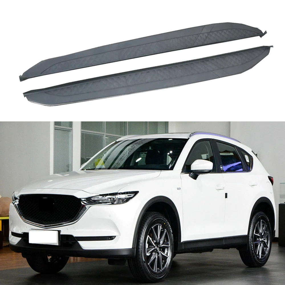 Подходит для Mazda- CX-5 2017 + 2 шт. левая и правая подножки, боковые подножки, панель nerf, автомобильная педаль, боковая лестница, боковая подножка
Подходит для Mazda- CX-5 2017 + 2 шт. левая и правая подножки, боковые подножки, панель nerf, автомобильная педаль, боковая лестница, боковая подножка