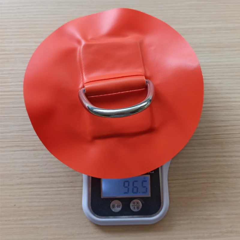 2 PIECES/LOT Inflatable Boat ISUP Accessory Big Size 0.9mm PVC Patch 15cm Stainless Steel 316 Reinforced Towing D Ring Pad
2 PIECES/LOT Inflatable Boat ISUP Accessory Big Size 0.9mm PVC Patch 15cm Stainless Steel 316 Reinforced Towing D Ring Pad