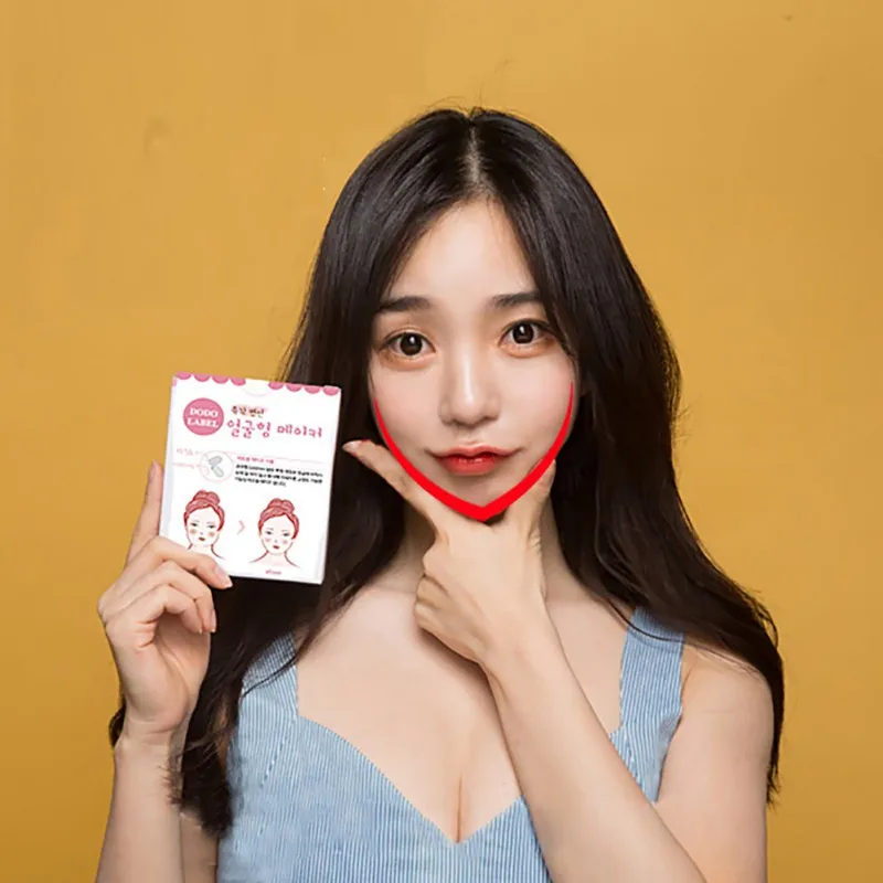 40pcs V Shape Face Label Lift Up Fast Works Maker Chin Adhesive Tape Makeup Face Lift Tools
40pcs V Shape Face Label Lift Up Fast Works Maker Chin Adhesive Tape Makeup Face Lift Tools