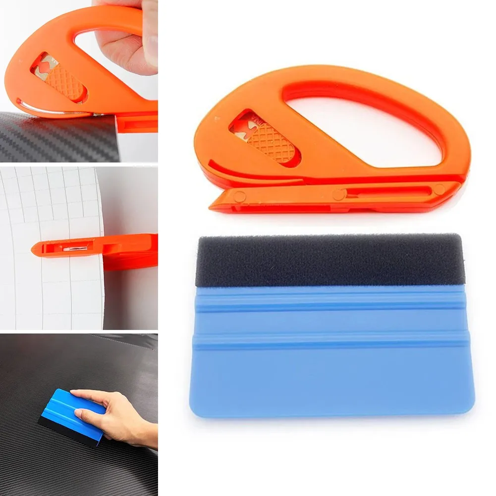 2PS Car Vinyl Wrapping Tools Felt Squeegee Application Casement Tint Scraper Kit Auxiliary Tools Car Accessories
2PS Car Vinyl Wrapping Tools Felt Squeegee Application Casement Tint Scraper Kit Auxiliary Tools Car Accessories