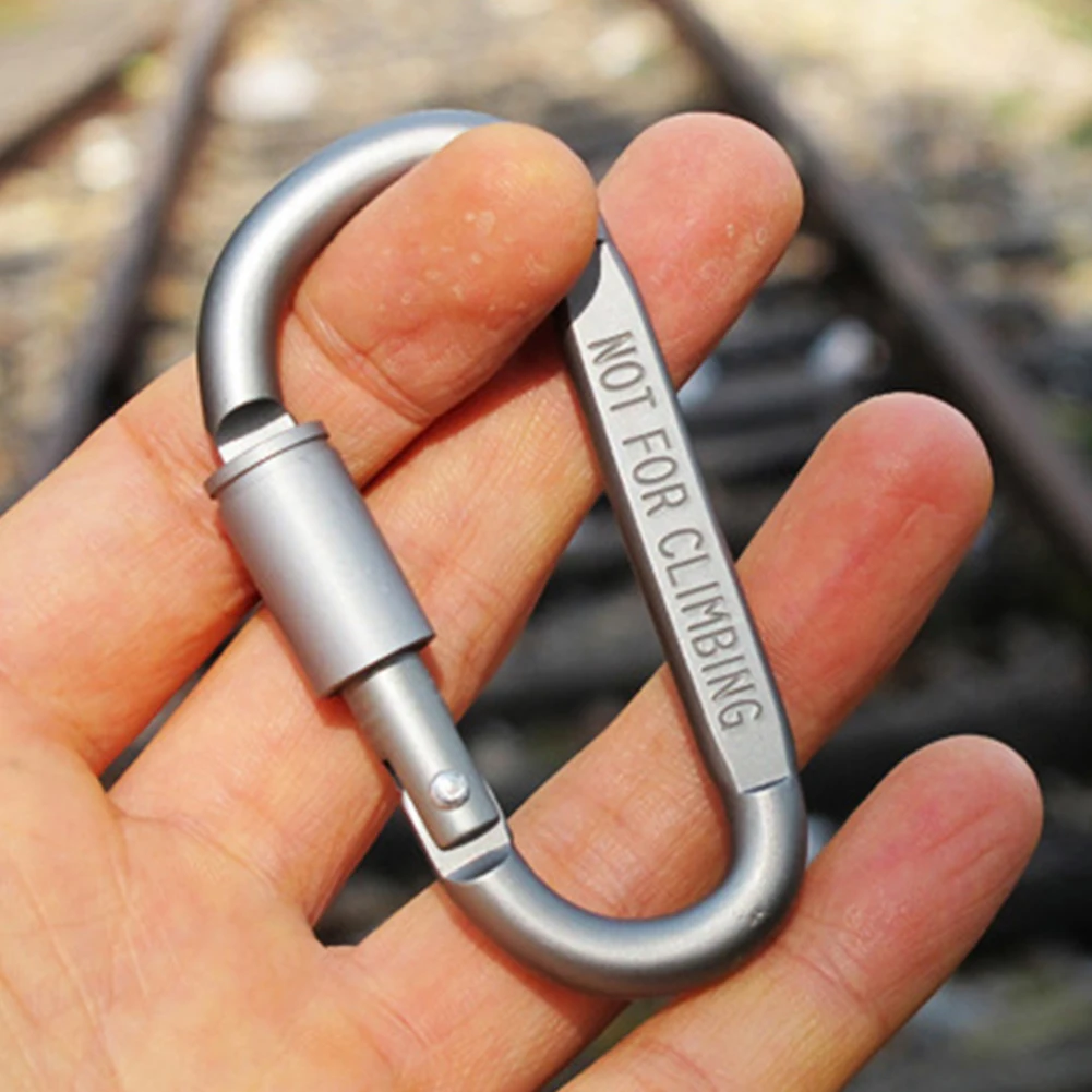 10pcs EDC Backpack Carabiner Keychain Outdoor Camping Hiking Alloy D-ring Snap Clip Lock Buckle Hook Mountain Climbing Tools
10pcs EDC Backpack Carabiner Keychain Outdoor Camping Hiking Alloy D-ring Snap Clip Lock Buckle Hook Mountain Climbing Tools
