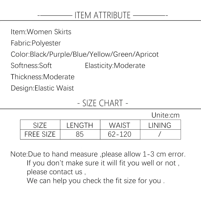 TFETTERS Spring Autumn New High Waist Mid Skirt Plain Big Swing Elastic Waist Pleated Skirt Stitching Lace Long Skirts Womans
TFETTERS Spring Autumn New High Waist Mid Skirt Plain Big Swing Elastic Waist Pleated Skirt Stitching Lace Long Skirts Womans