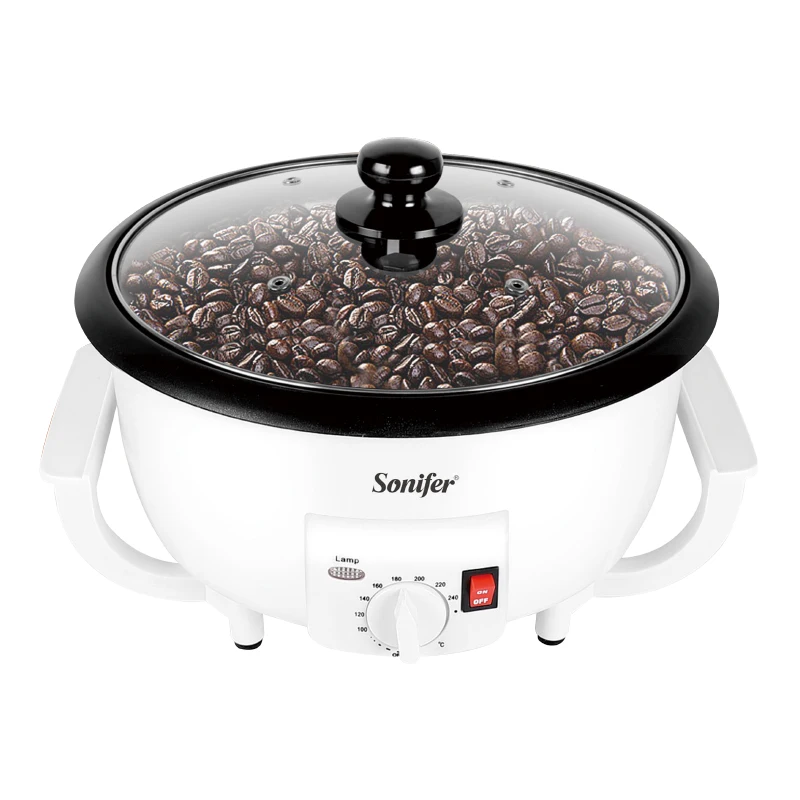 Electric Coffee Bean Baked Coffee Roaster Peanut Beans Baking Dryer Roasting Machine Cafe Grain Drying Stove Popcorn Sonifer
Electric Coffee Bean Baked Coffee Roaster Peanut Beans Baking Dryer Roasting Machine Cafe Grain Drying Stove Popcorn Sonifer