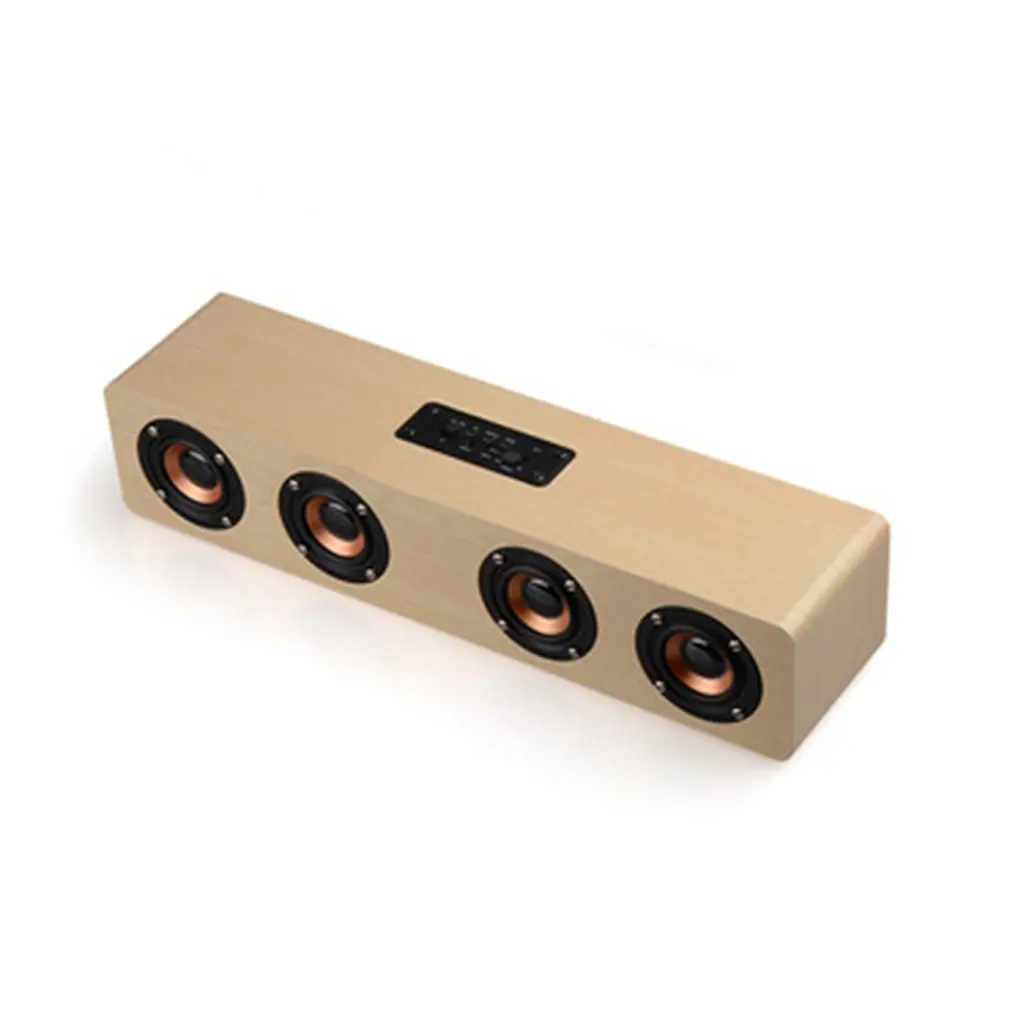 Беспроводной Bluetooth динамик Портативный HiFi Shock Bass Динамики soundbar сабвуфер caixa de