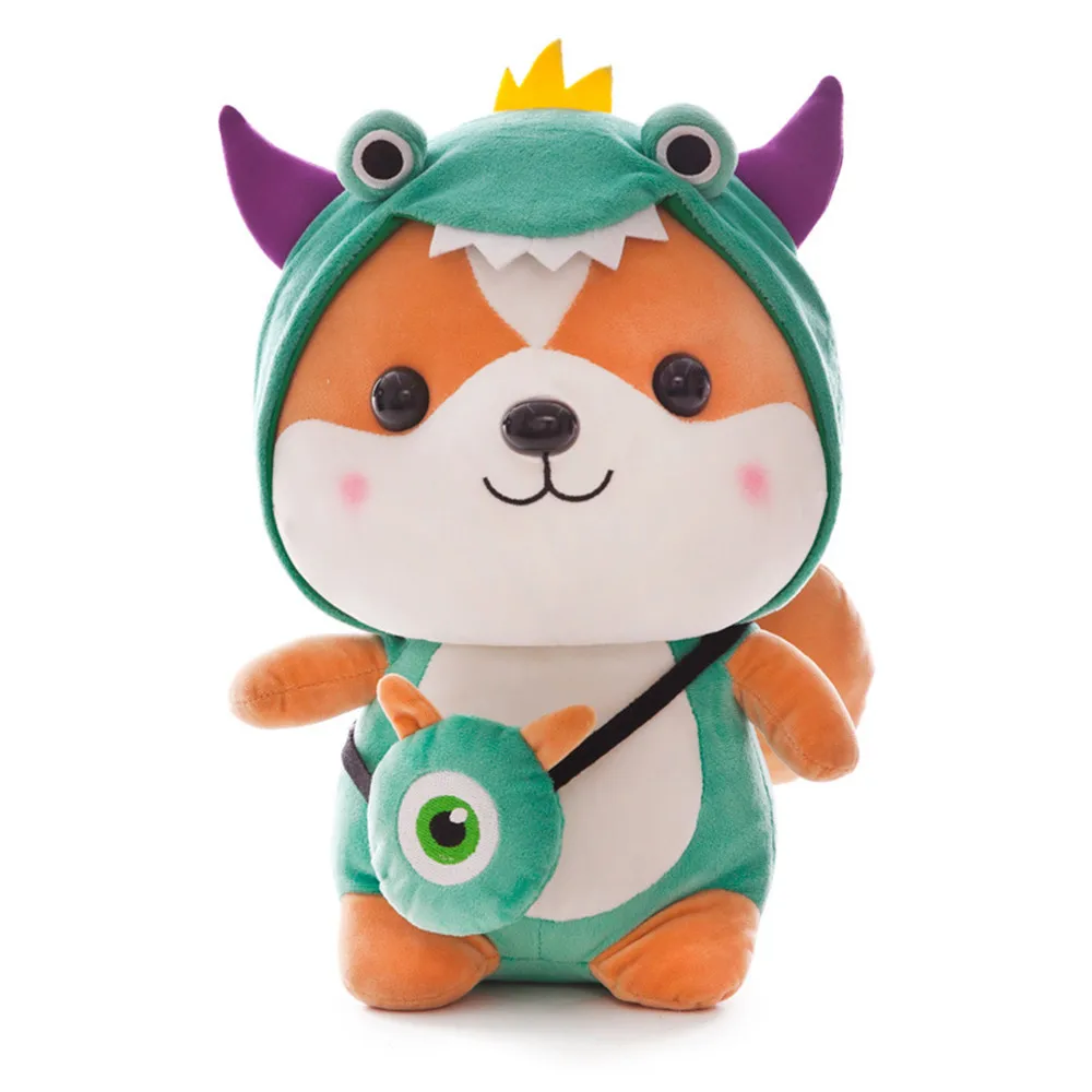 Creative squirrel doll cute transform dinosaur plush toy children's doll to send female birthday gift ragdoll
Creative squirrel doll cute transform dinosaur plush toy children's doll to send female birthday gift ragdoll