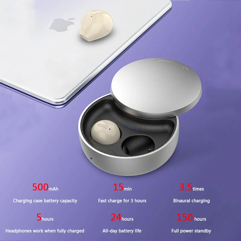 TWS Bluetooth наушники беспроводные с шумоподавлением бинауральные HD