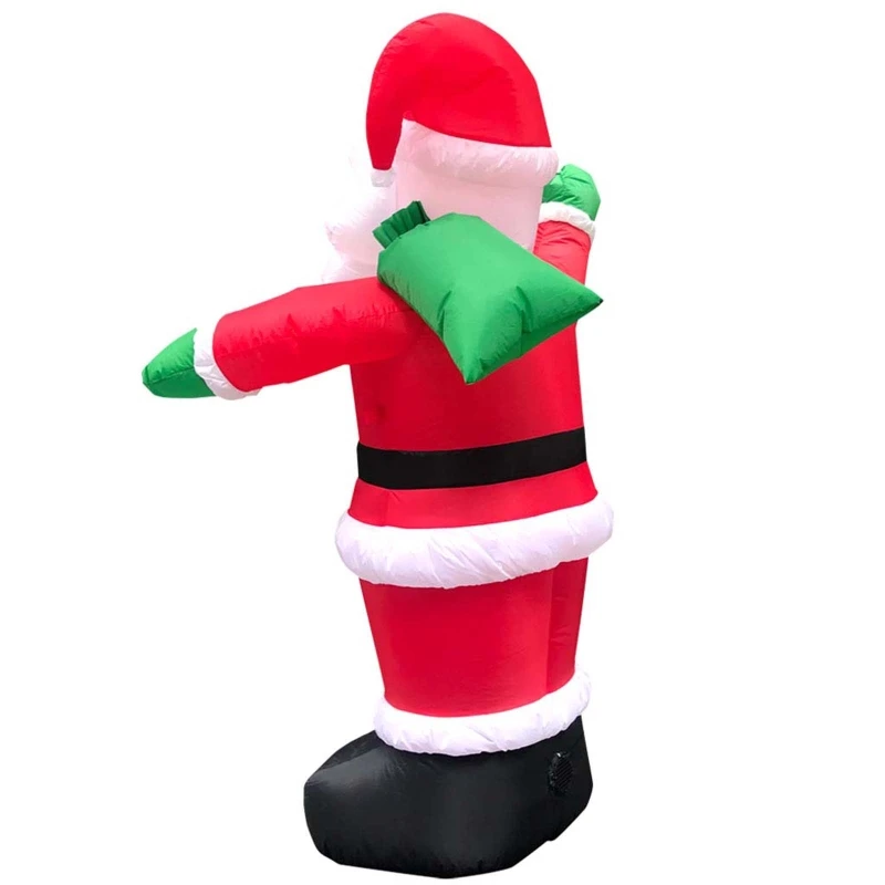 1.8m Christmas Inflatable LED Light Up Santa Decoration Figure with Blower Props J2HD
1.8m Christmas Inflatable LED Light Up Santa Decoration Figure with Blower Props J2HD