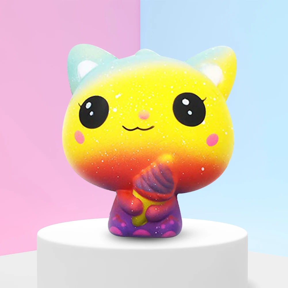 Ice-Cream Cat Squeeze Toys PU Slow Rebound Kids Hand Fidget Stress Reliever Toys Special Anti-Stress Game Stress Relief Fidget 
Ice-Cream Cat Squeeze Toys PU Slow Rebound Kids Hand Fidget Stress Reliever Toys Special Anti-Stress Game Stress Relief Fidget