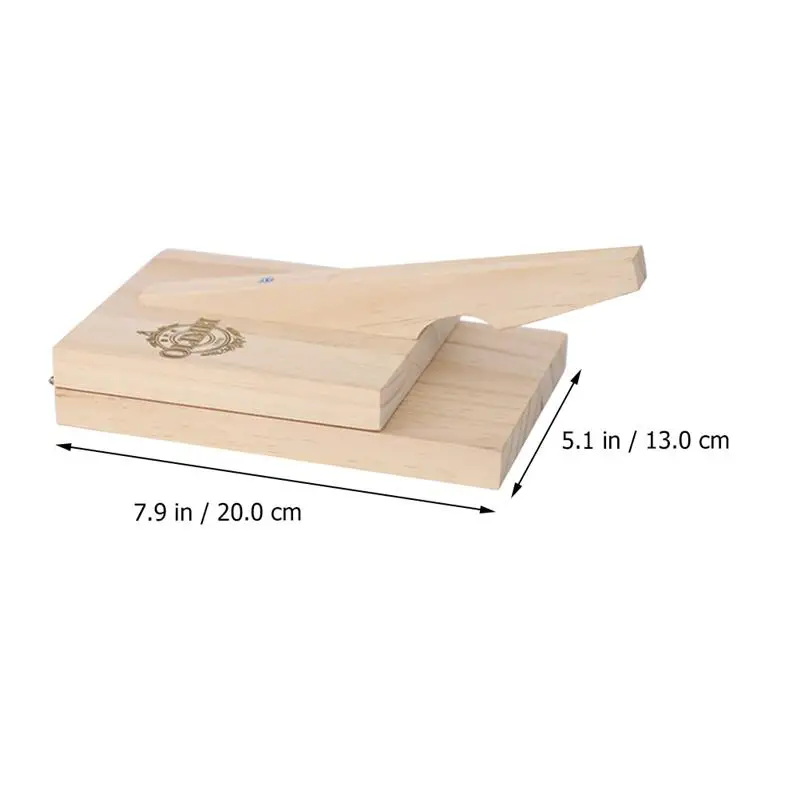 Wooden Dough Presser Restaurant Dough Pressing Tool Dumpling Wrappers Presser
Wooden Dough Presser Restaurant Dough Pressing Tool Dumpling Wrappers Presser