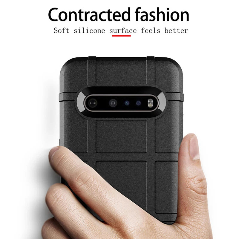 Для LG V60 ThinQ бронированный чехол для телефона противоскользящая прочная защита