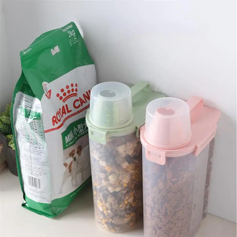 Dog Food Box Cat Feeder Bucket Pet Feed Container Food Storage Barrel Measuring Cup Dogs Bowl Large Capacity Boxes Containers
Dog Food Box Cat Feeder Bucket Pet Feed Container Food Storage Barrel Measuring Cup Dogs Bowl Large Capacity Boxes Containers