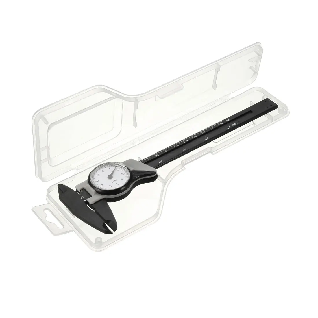 uxcell Dial Vernier Caliper 150mm Double Scale Plastic Ruler Measuring Tool Black
uxcell Dial Vernier Caliper 150mm Double Scale Plastic Ruler Measuring Tool Black