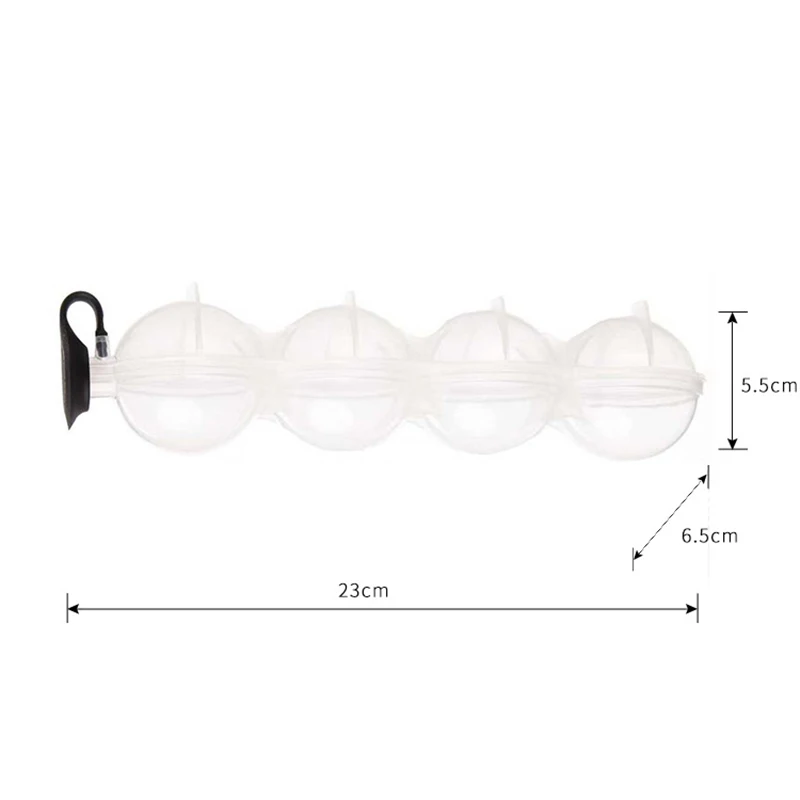 4 Cavity Ice Molds Sphere Ice Cube Mold Round Ice Ball Maker Mold Whiskey Cocktail Ice Maker Form Bar Kitchen Tool
4 Cavity Ice Molds Sphere Ice Cube Mold Round Ice Ball Maker Mold Whiskey Cocktail Ice Maker Form Bar Kitchen Tool