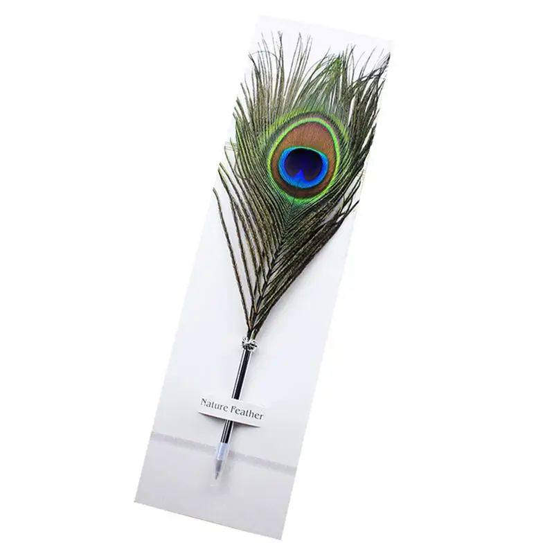2 Pcs Peacock Feather Ballpoint Pen Vintage Writing Pen Peacock Eyes Pen Novelty Stationery School Office Supplies
2 Pcs Peacock Feather Ballpoint Pen Vintage Writing Pen Peacock Eyes Pen Novelty Stationery School Office Supplies