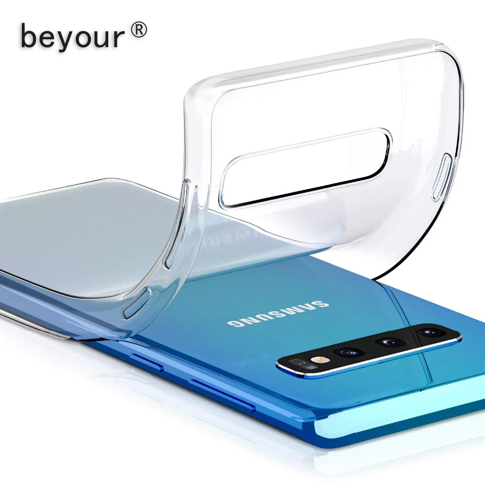 Чехол для Samsung Galaxy Note 20 Plus ультратонкий прозрачный мягкий чехол из ТПУ S30 S20 FE S10 S9 S8