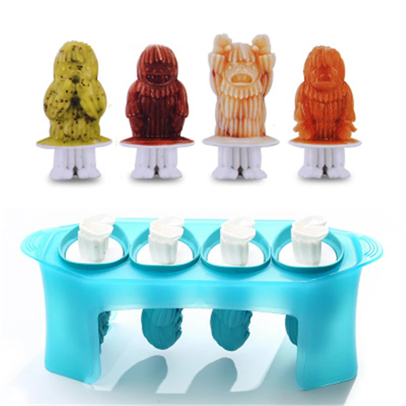 2pcs Zombies Silicone Ice Cream Molds Indian Lolly Popsicle Mold Ice Stick Making Tray Children Gift Icing Moulds
2pcs Zombies Silicone Ice Cream Molds Indian Lolly Popsicle Mold Ice Stick Making Tray Children Gift Icing Moulds