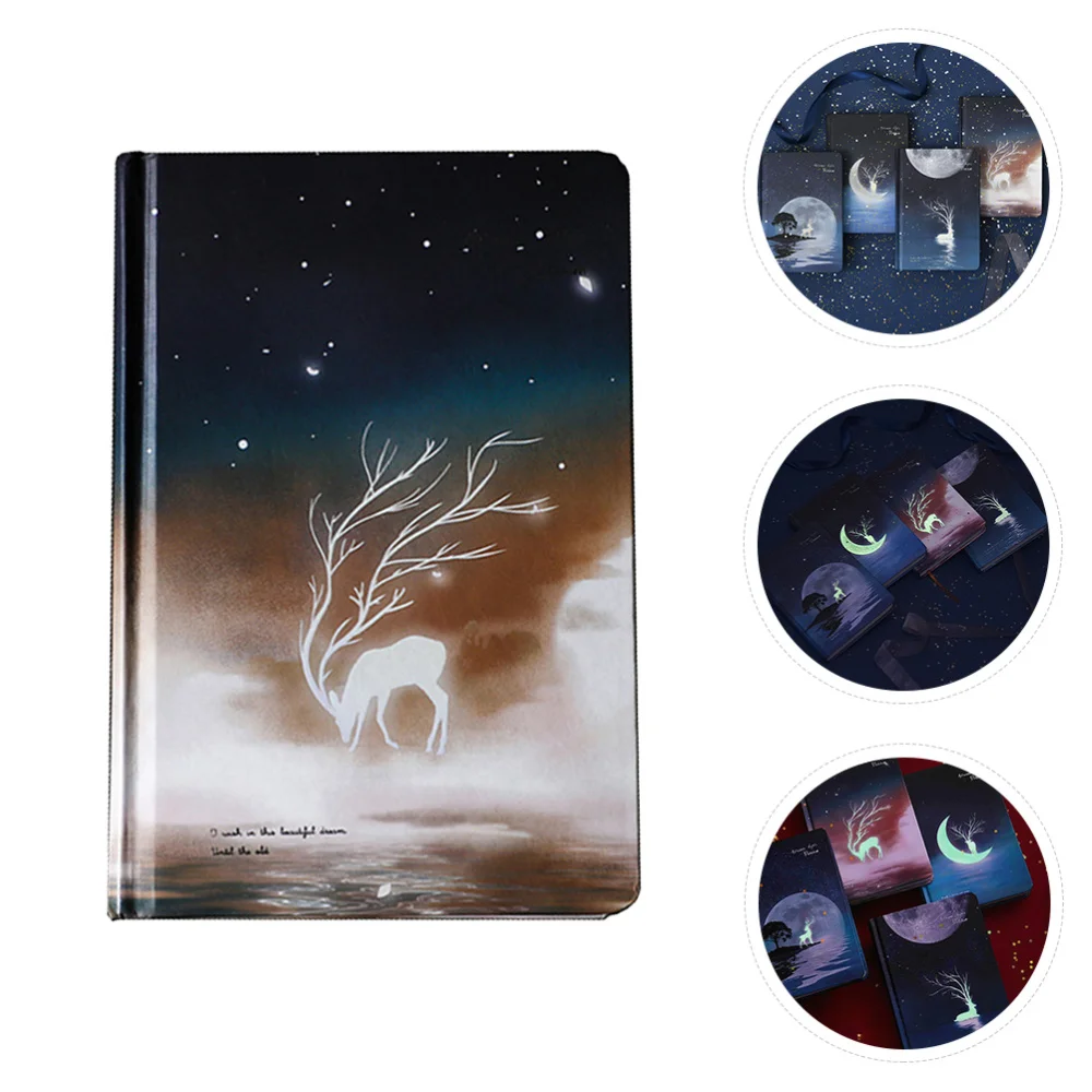 1pc Noctilucent Diary Book A5 Book Daily Planning Book for Friends (Brown)
1pc Noctilucent Diary Book A5 Book Daily Planning Book for Friends (Brown)