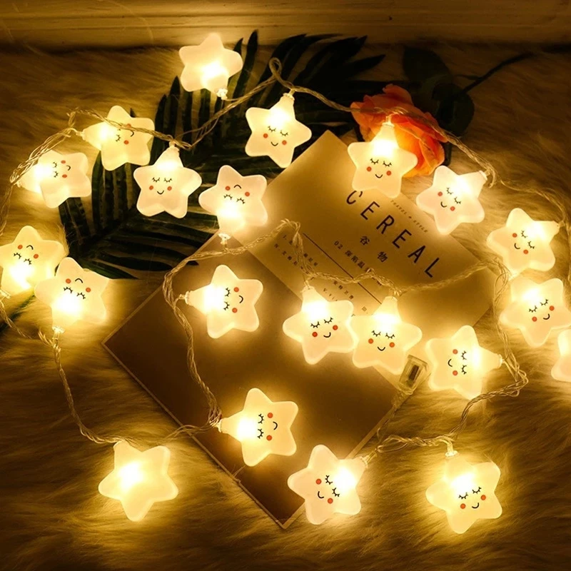 Гирлянда со сказочными огнями Star Smiley, 10 светодиодов/20 светодиодов, питание от батарейки, Декоративная гирлянда на Рождество, день рождения, ...
Гирлянда со сказочными огнями Star Smiley, 10 светодиодов/20 светодиодов, питание от батарейки, Декоративная гирлянда на Рождество, день рождения, ...