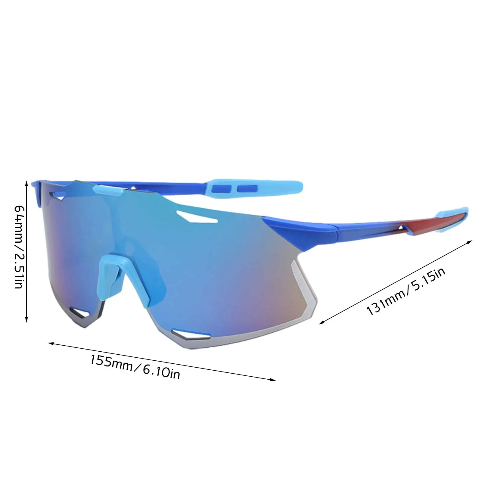 NEW Unisex Sports Sunglasses Large Frame UV Protection Color Film Sunglasses Non-slip Cycling Outdoor Sunglasses 
NEW Unisex Sports Sunglasses Large Frame UV Protection Color Film Sunglasses Non-slip Cycling Outdoor Sunglasses