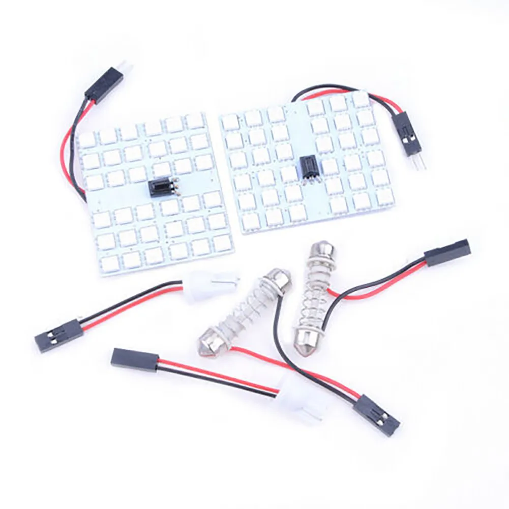 2Pcs Car Roof Dome Reading Light 5050 36 SMD RGB LED Lamp Remote Control DC 12V Car Dome Lights Aluminum
2Pcs Car Roof Dome Reading Light 5050 36 SMD RGB LED Lamp Remote Control DC 12V Car Dome Lights Aluminum