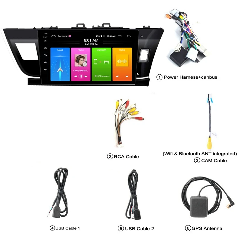 10 Inch Android 10 HD Car MP5 Player Stereo Radio 2+16GB Wifi Bluetooth GPS Navigation for Toyota Corolla 2014-2016 RHD
10 Inch Android 10 HD Car MP5 Player Stereo Radio 2+16GB Wifi Bluetooth GPS Navigation for Toyota Corolla 2014-2016 RHD