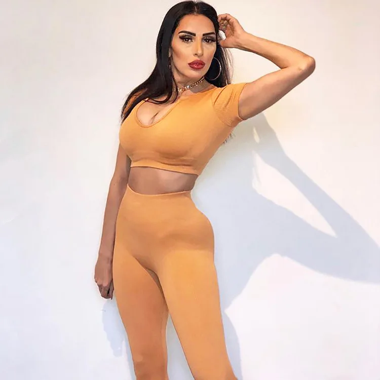 2021 Short Sleeve Pants New Sexy Tight Seamless Yoga Sportswear Seamless Workout Shark Pants
2021 Short Sleeve Pants New Sexy Tight Seamless Yoga Sportswear Seamless Workout Shark Pants