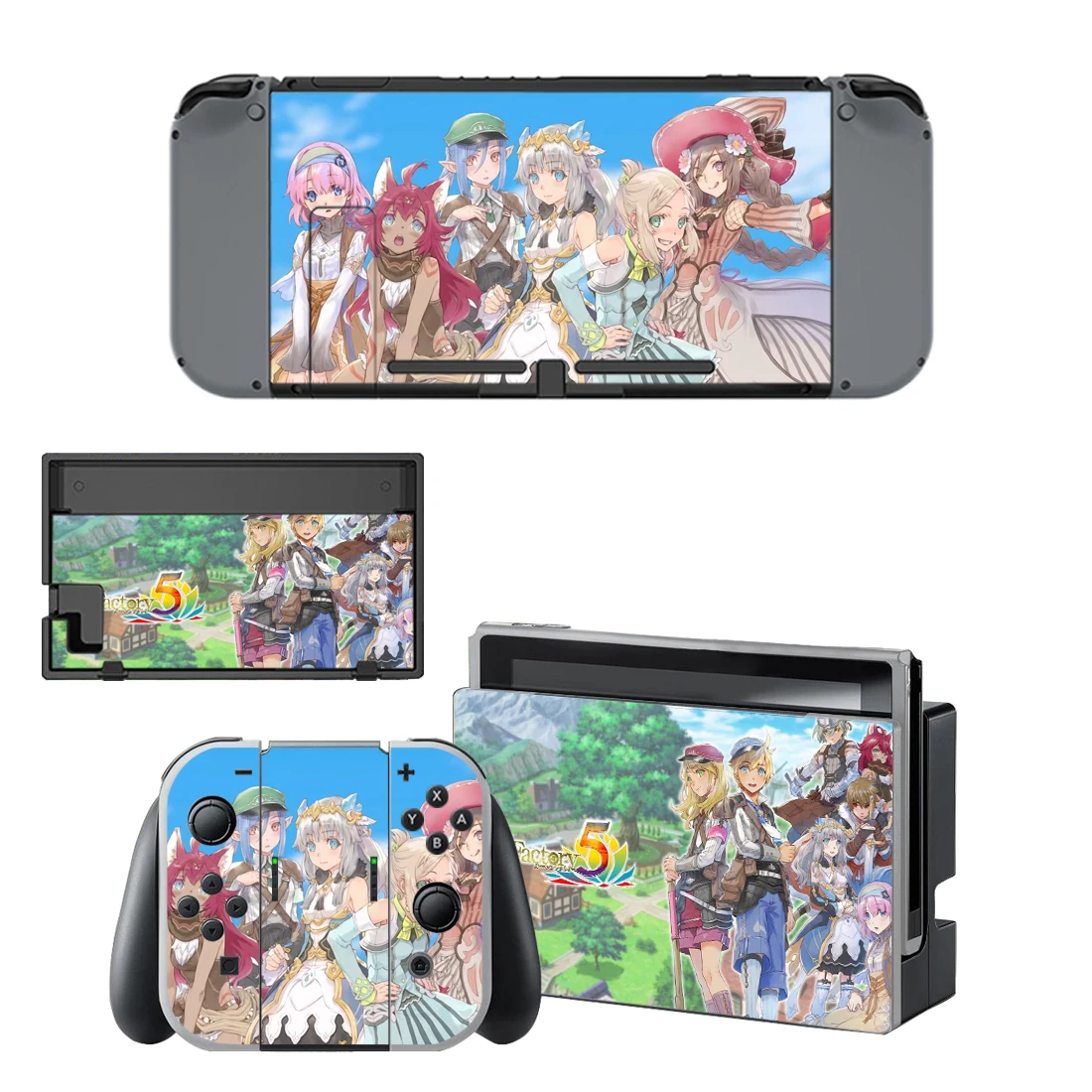 Фабрика Rune Виниловый держатель для зарядного устройства консоли Nintendo Switch NS Joy-con |