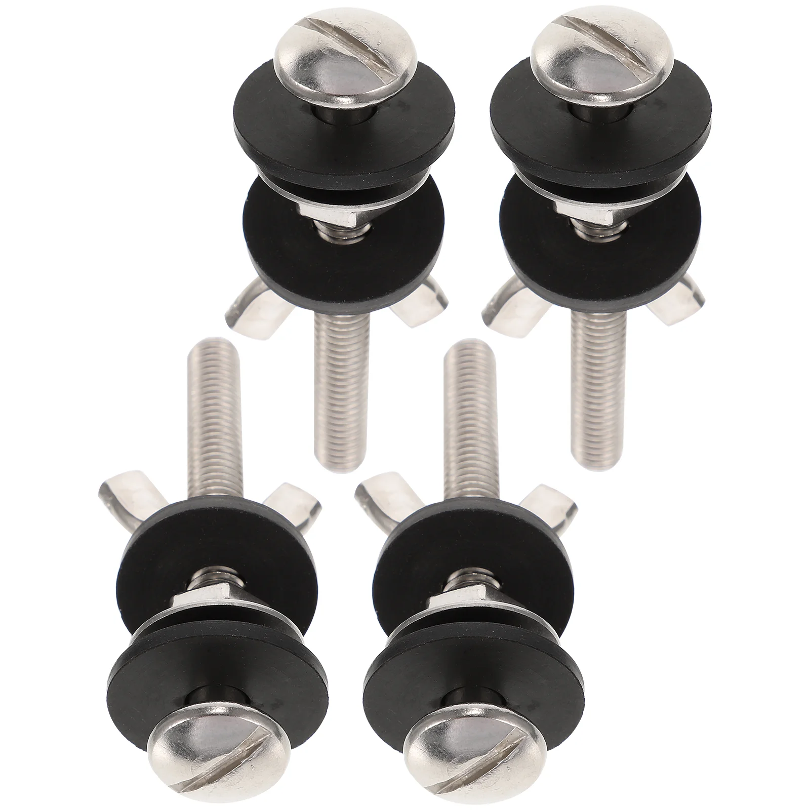 2 Sets/4pcs Toilet Seat Screws Bolts Toilet Seat Replacement Parts Kit
2 Sets/4pcs Toilet Seat Screws Bolts Toilet Seat Replacement Parts Kit
