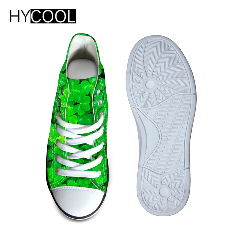 HYCOOL Kids Sneakers Clover Print Sport Shoes For Children's Breathable Canvas 2020 Running | Спорт и развлечения