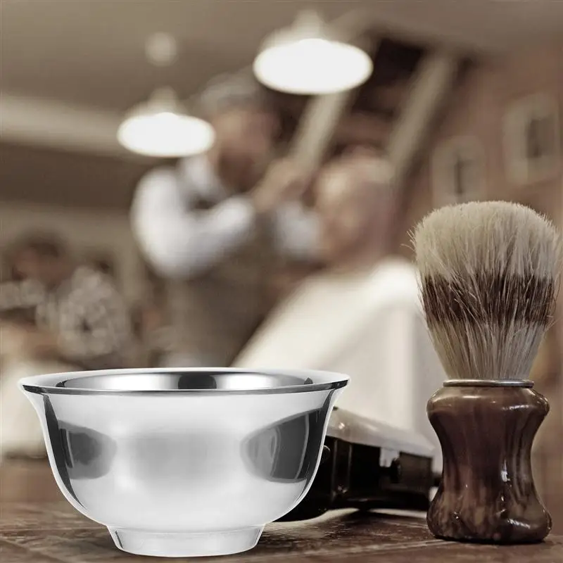 1pc Stainless Steel Barber Shaving Bowl Men'S Shaving Soap Foaming Bowl For Home Barber Shaving Cream Bowl Foaming Cup Soap Bowl
1pc Stainless Steel Barber Shaving Bowl Men'S Shaving Soap Foaming Bowl For Home Barber Shaving Cream Bowl Foaming Cup Soap Bowl