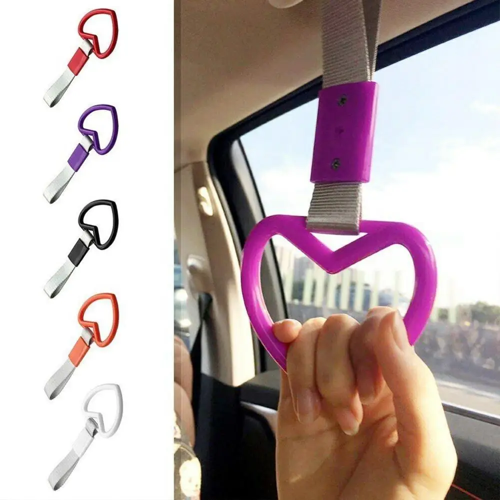 JDM Heart Shaped PVC Nylon Strap Car Safety Handle Bus Subway Safety Pull Ring Car Warning Tool
JDM Heart Shaped PVC Nylon Strap Car Safety Handle Bus Subway Safety Pull Ring Car Warning Tool
