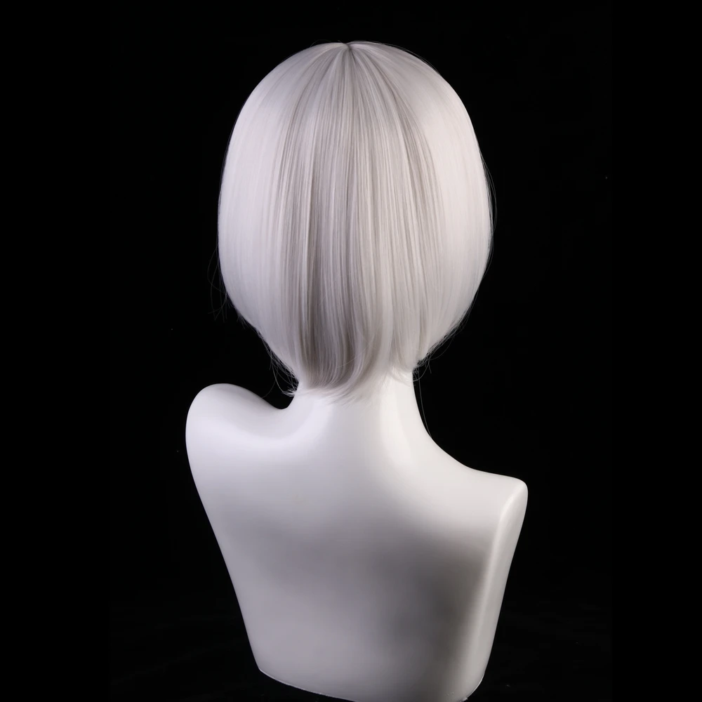 Azur Lane Cosplay Wig Ijn Kaga Women Hair Synthetic Silver Grey Short Bob Wigs Halloween Costume Kaga Hairpiece
Azur Lane Cosplay Wig Ijn Kaga Women Hair Synthetic Silver Grey Short Bob Wigs Halloween Costume Kaga Hairpiece
