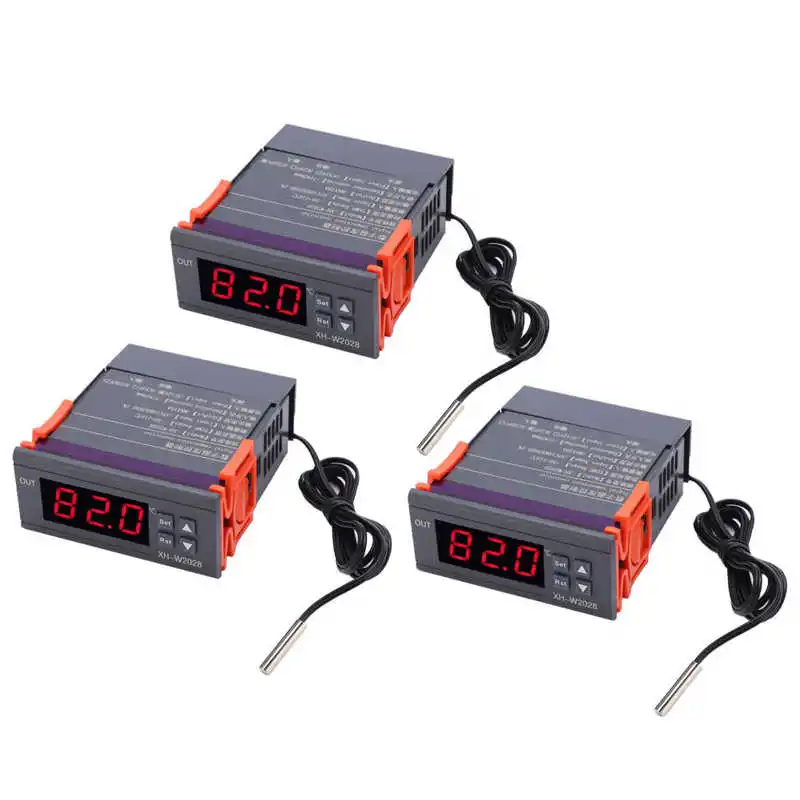 Digital Temperature Controller 0.1 Celsius Accuracy Thermostat Temperature Regulator for Refrigerator
Digital Temperature Controller 0.1 Celsius Accuracy Thermostat Temperature Regulator for Refrigerator