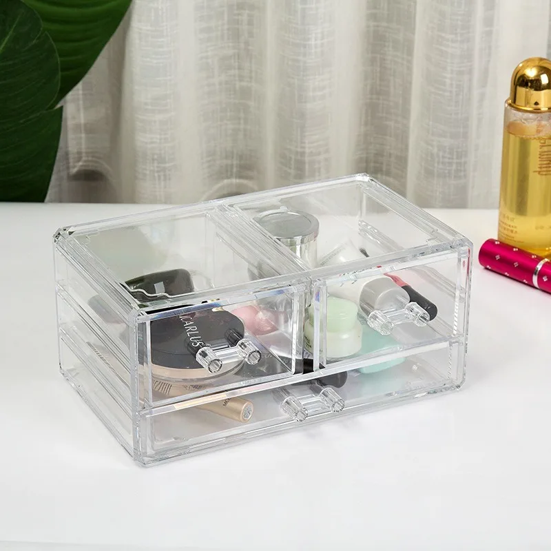 Acrylic Transparent Three-layer Drawer Jewelry Flannel Storage Box Creative Drawer Jewelry Cosmetics Storage Box
Acrylic Transparent Three-layer Drawer Jewelry Flannel Storage Box Creative Drawer Jewelry Cosmetics Storage Box