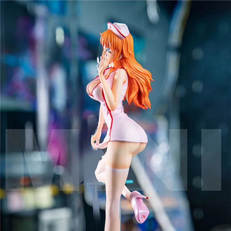 33cm Oversized Piece Action Figure New GK Uniform Temptation Nurse Nami Sexy Queen of Trend Boxed Model Doll Toy Funny Gift
33cm Oversized Piece Action Figure New GK Uniform Temptation Nurse Nami Sexy Queen of Trend Boxed Model Doll Toy Funny Gift