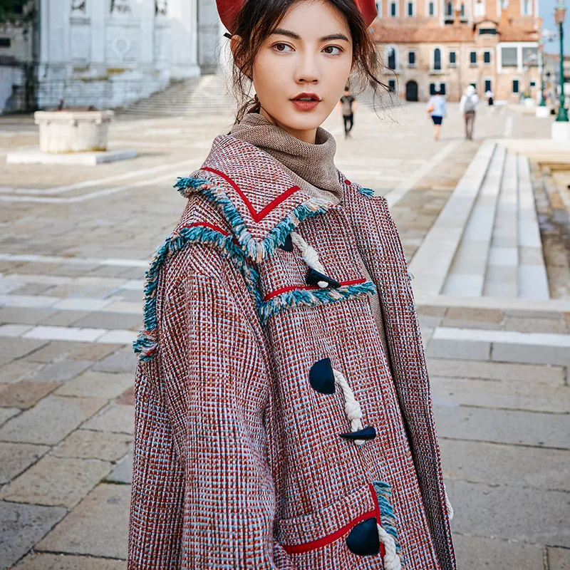 Female Wool Jacket Autumn Winter Women Clothes 2020 Korean Vintage Woolen Coat Warm Thick Tops Manteau Femme ZT4671
Female Wool Jacket Autumn Winter Women Clothes 2020 Korean Vintage Woolen Coat Warm Thick Tops Manteau Femme ZT4671