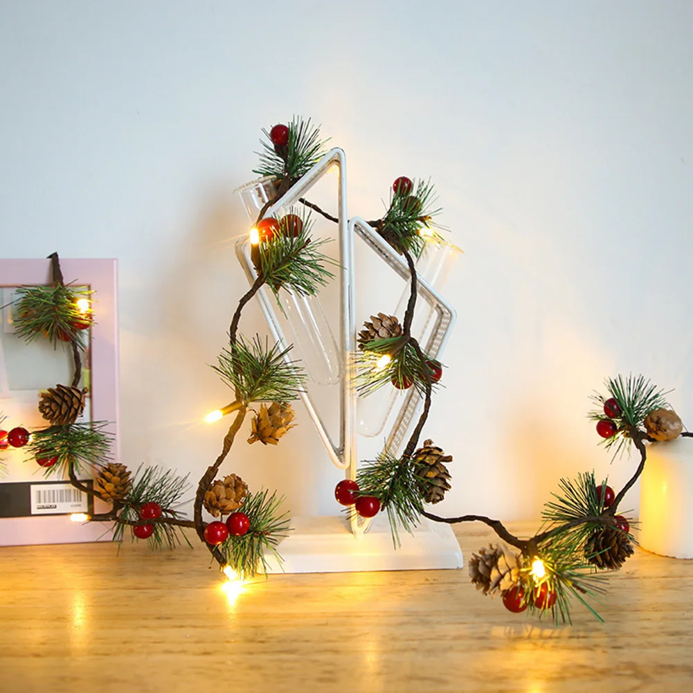 Pine Cones LED String Lights Christmas Ornaments Wire Pine Cone String Lights Holiday Tree Bedroom Home Decor 
Pine Cones LED String Lights Christmas Ornaments Wire Pine Cone String Lights Holiday Tree Bedroom Home Decor